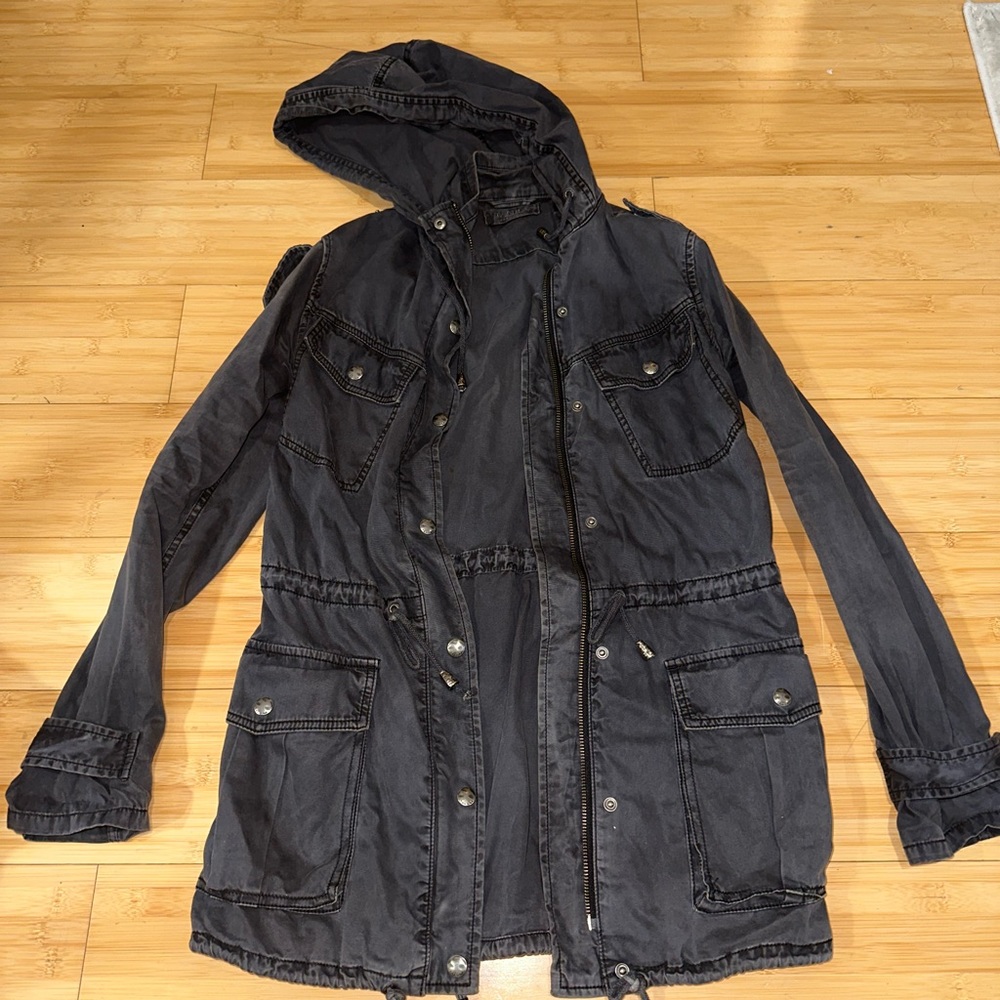 Aritzia Talula XXXS Trooper Jacket — Cargo Military Style Fall Coat
